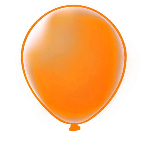 Тай Шар (12''/30 см) Пастель светло-оранжевый/Special orange , 50 шт
