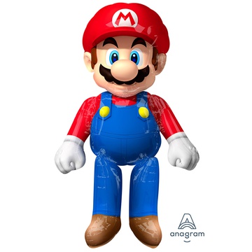 А Шар (60"/152 см) Ходячая фигура, Супер Марио, 1 шт