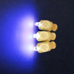 Светодиод мини для подсветки шара Синий 1  шт.защ