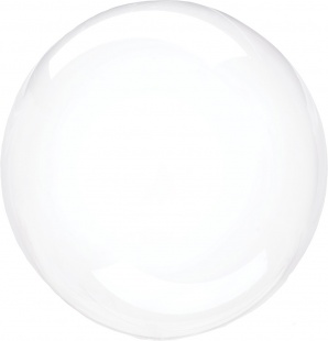 К Шар (9''/23 см) Bo-Bo, Мини-сфера 3d, Deco Bubble, Прозрачный, Кристалл,  в упак, 10 шт