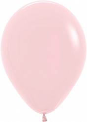 S Шар (12''/30 см) Макарунс Нежно-розовый (609), 100 шт